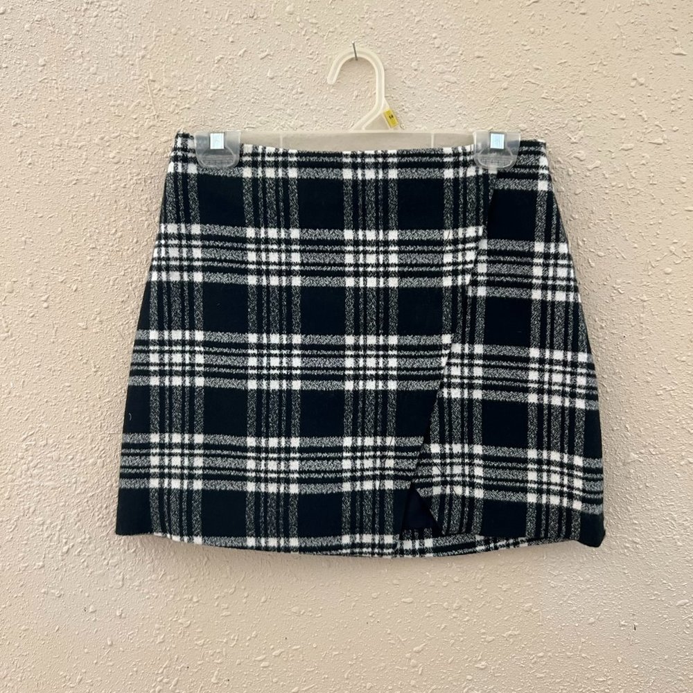 Plaid Mini Skirt